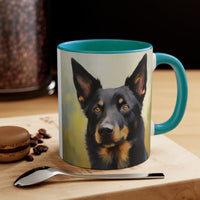 Australian Kelpie 11oz Ceramic Accent Mug