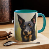 Australian Kelpie 11oz Ceramic Accent Mug
