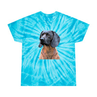 Bavarian Mountain Scent Hound Unisex Cotton Tie-Dye Tee, Cyclone