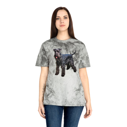 Kerry Blue Terrier Unisex Color Blast T-Shirt