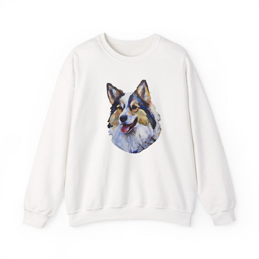 Alaskan Klee Kai Unisex 50/50 Crewneck Sweatshirt