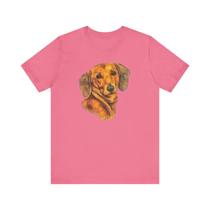Dachshund 'Doxie 1' Unisex Jersey Short Sleeve Tee