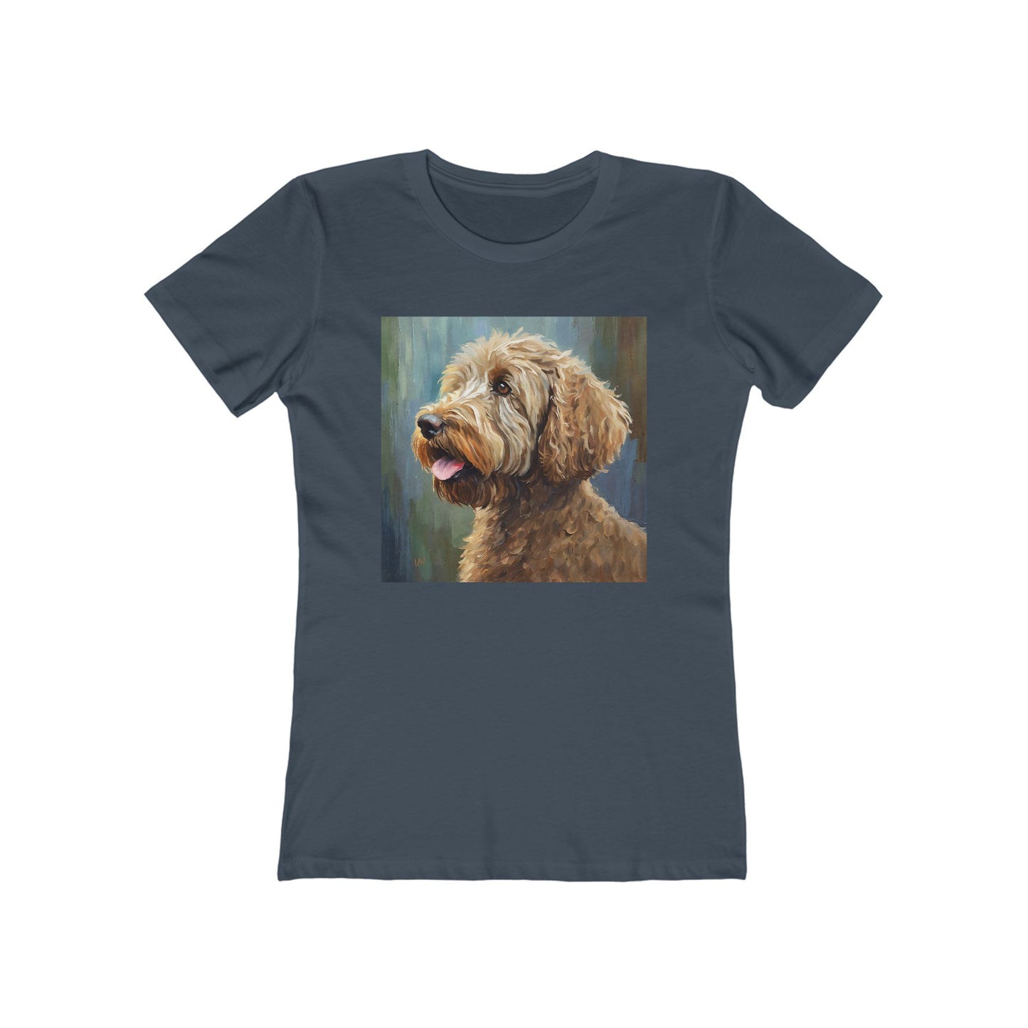Labradoodle Women's Slim Fitted Ringspun Cotton Tee