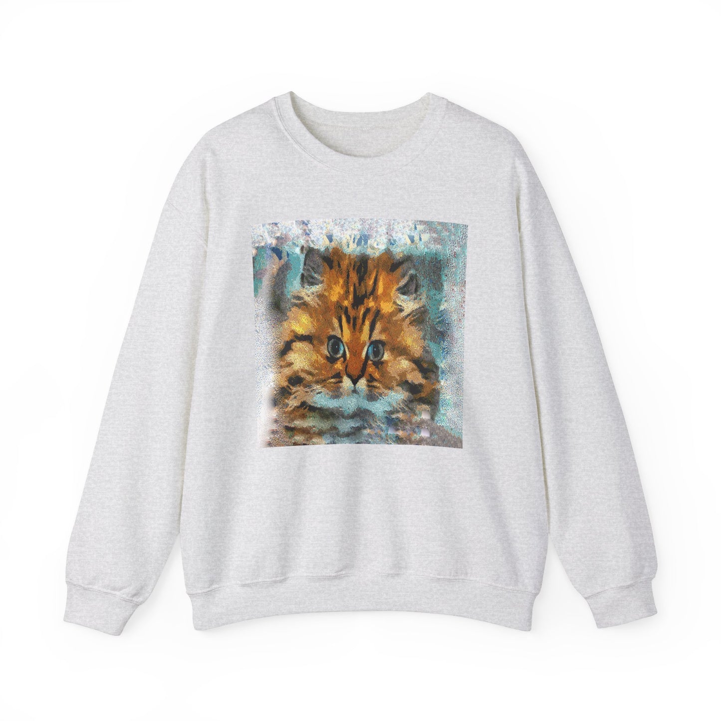 Fat Cat Unisex 50/50 Crewneck Sweatshirt