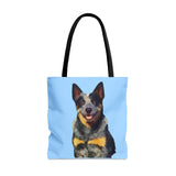 Blue Heeler - Australian Cattle Dog 'Bailey'  -  Tote Bag