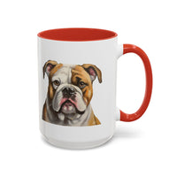 American Bulldog 11oz Ceramic Accent Mug