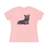 Skye Terrier Women's Relaxed Fit Cotton Tee