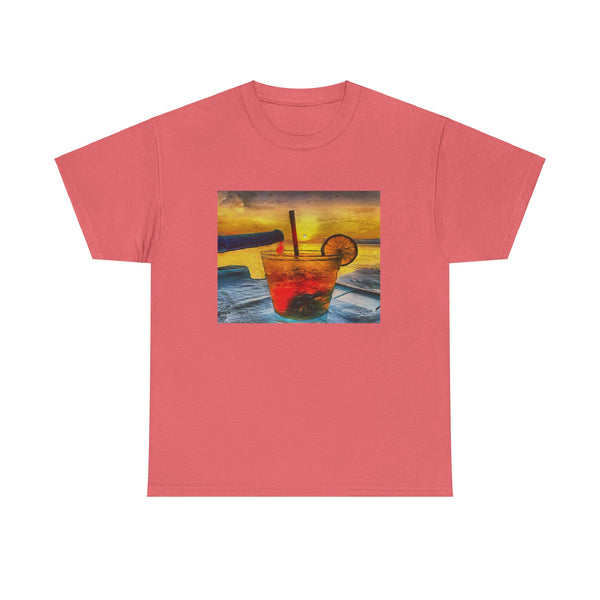 Cocktails on Sifnos Island (Greece)Unisex Heavy Cotton Tee