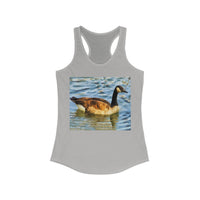 Canadian Geese Women's Racerback Tank