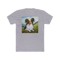 Papillon #2  - Mens Fitted Cotton Crew Tee