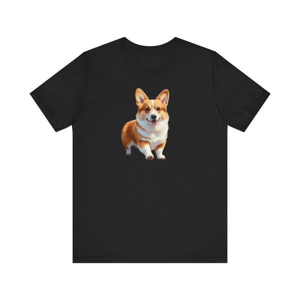 Welsh Corgi Puppy - Unisex Jersey Short Sleeve Tee