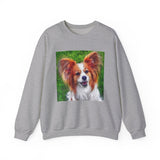 Papillon Unisex 50/50 Crewneck Sweatshirt