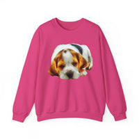 English Foxhound 'Sasha' Unisex 50/50 Crewneck Sweatshirt