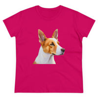 Canaan Dog of Israel Women's Midweight Cotton Tee