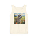 Irish Wolfhound Unisex Relaxed Fit Garment-Dyed Tank Top