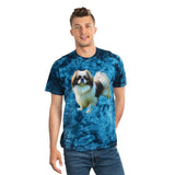 Japanese Chin Tie-Dye Tee, Crystal