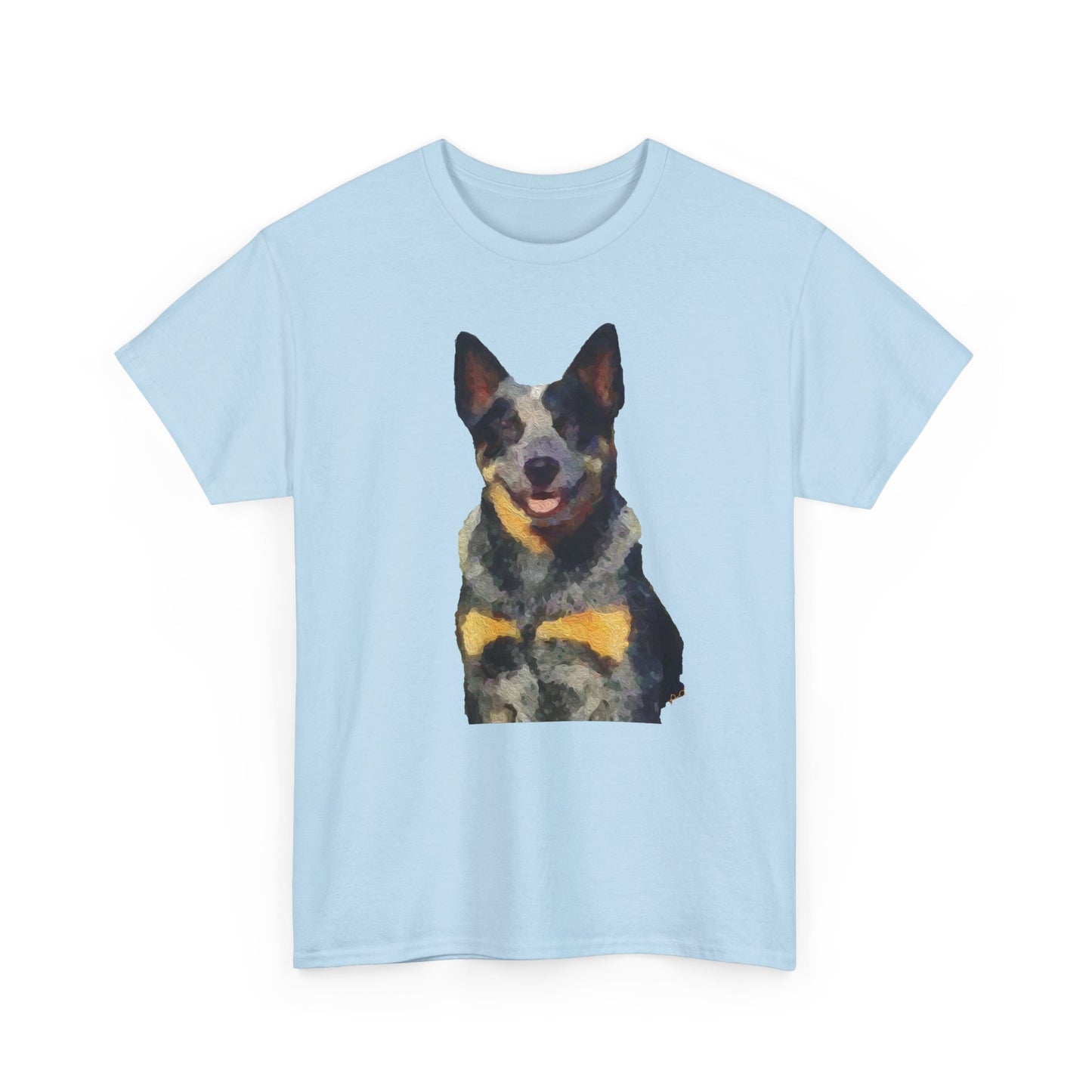 Baily: The Timeless Blue Heeler Unisex Heavy Cotton Tee