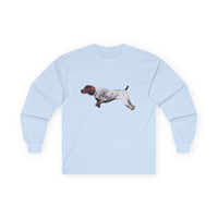 German Shorthaired Pointer "On Point" Classic Cotton Long Sleeve Tee