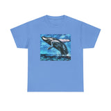 Humpback Whale Unisex Heavy Cotton Tee