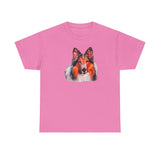 Rough Coated Collie - Unisex Heavy Cotton Tee