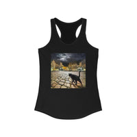 Night Cat Prowling - Women's Racerback Tank