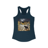 Night Cat Prowling - Women's Racerback Tank