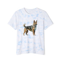 Swedish Vallhund  Unisex Fashion Tie-Dyed T-Shirt