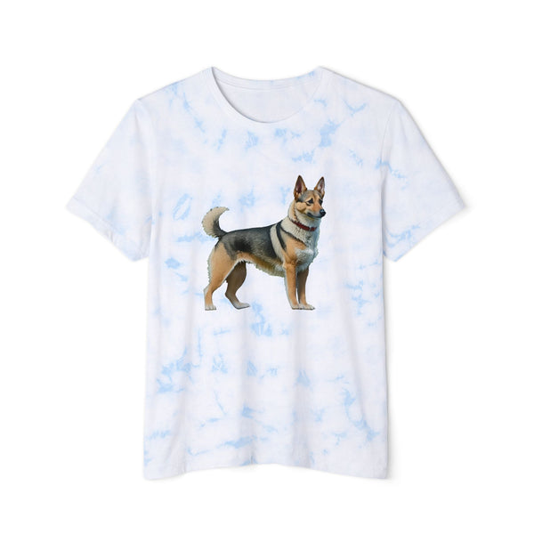 Swedish Vallhund  Unisex Fashion Tie-Dyed T-Shirt