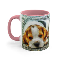English Foxhound 'Sacha' Accent Coffee Mug, 11oz