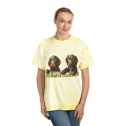 Boykin Spaniels - Classic Tie-Dye Tee, Cyclone