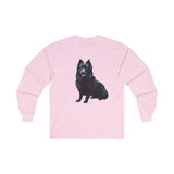 Schipperke  ---- Unisex Classic Cotton Long Sleeve Tee