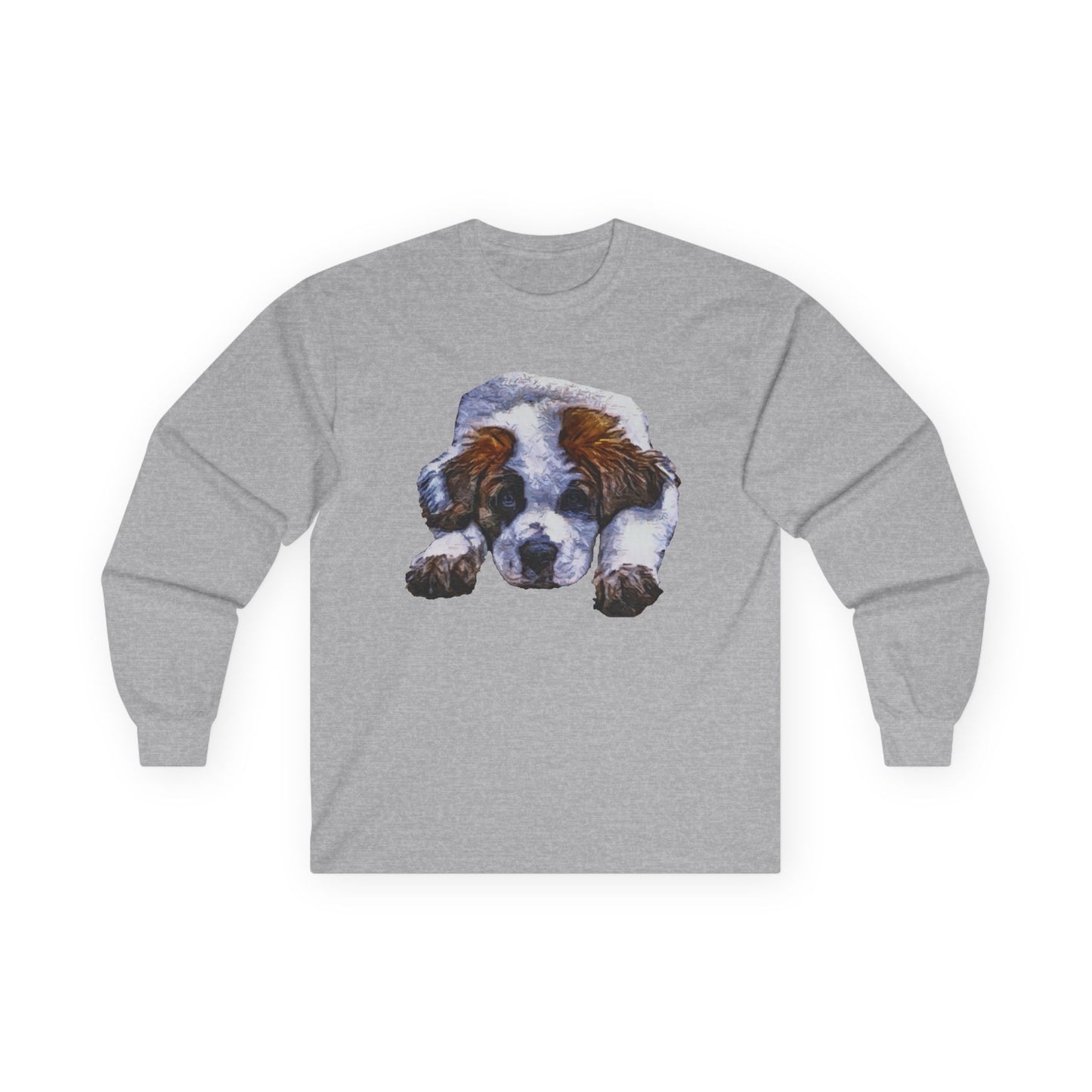 St. Bernard 'Son'Tuc' Unisex Cotton Long Sleeve Tee