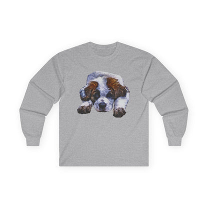 St. Bernard 'Son'Tuc' Unisex Cotton Long Sleeve Tee