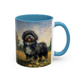 Russian Tsvetnaya Bolonka - Accent Coffee Mug (11, 15oz)