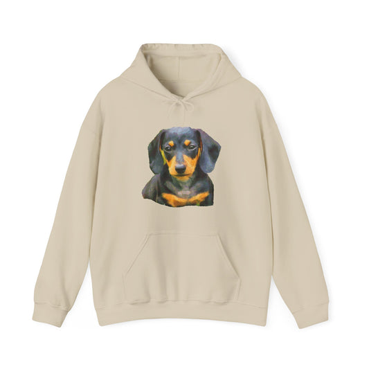 Dachshund 'Doxie #2' Unisex 50/50 Hoodie