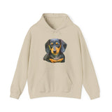 Dachshund 'Doxie #2' Unisex 50/50 Hoodie