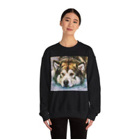 Malamute Unisex 50/50 Crewneck Sweatshirt