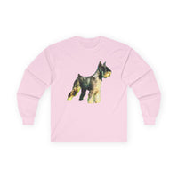 Schnauzer - Unisex Cotton Long Sleeve Tee