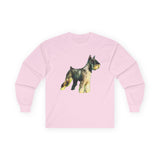 Schnauzer - Unisex Cotton Long Sleeve Tee
