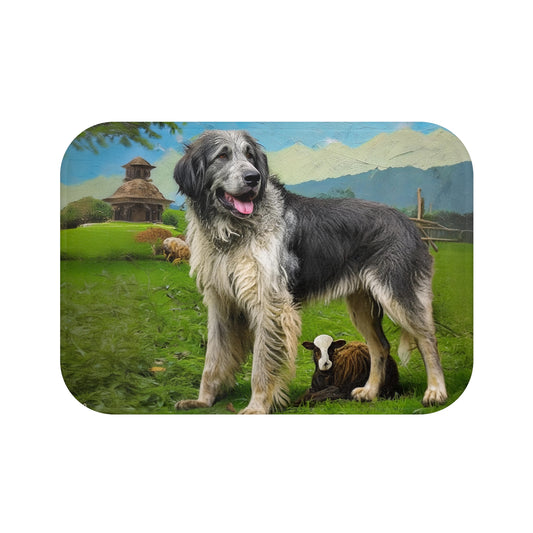 Romanian Carpathian Shepherd Bathroom Rug Mat