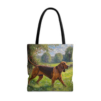 Bloodhound Polyester Tote Bag (AOP)