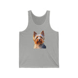 Silky Terrier - Unisex Ring-Spun Cotton Jersey Tank