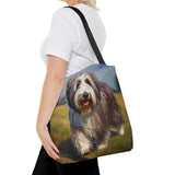 Bearded Collie Tote Bag (AOP)