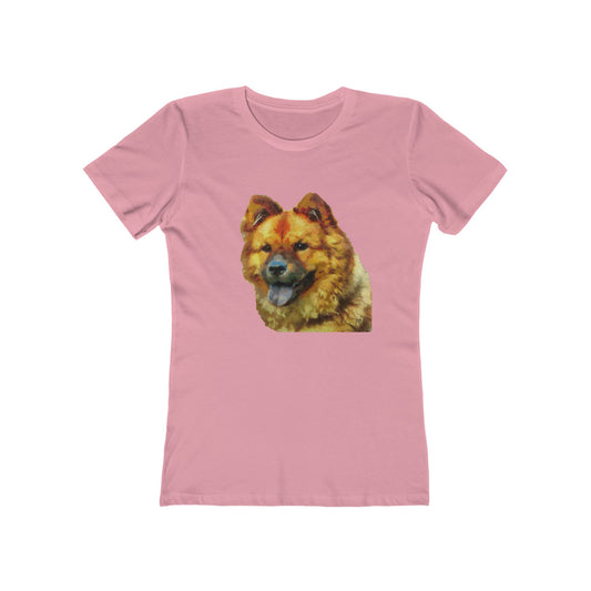 Chow 'Chung' Women's Slim Fit Ringspun Cotton T-Shirt