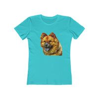 Chow 'Chung' Women's Slim Fit Ringspun Cotton T-Shirt