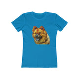 Chow 'Chung' Women's Slim Fit Ringspun Cotton T-Shirt