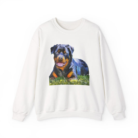 Rottweiler 'Lina' Unisex 50/50  Crewneck Sweatshirt