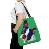 Boston Terrier "Skipper" Tote Bag