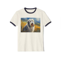 Old English Sheepdog Classic Cotton Ringer T-Shirt