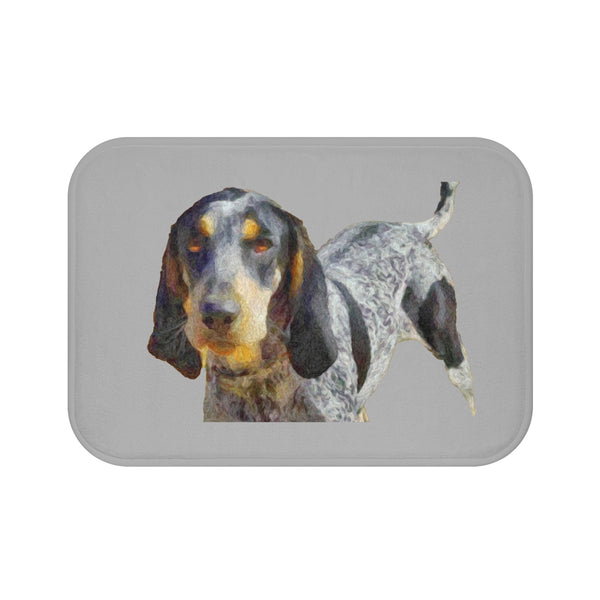 Bluetick Coonhound Bathroom Rug Mat